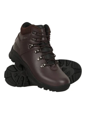 Latitude II Extreme skórzane damskie wodoodporne buty trekkingowe - Brown Mountain Warehouse