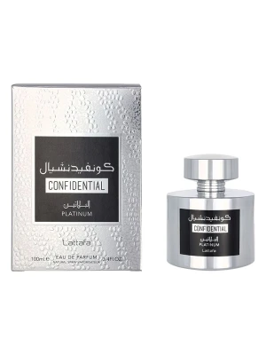 Lattafa Confidential Platinum - EDP - 100 ml rozmiar: onesize