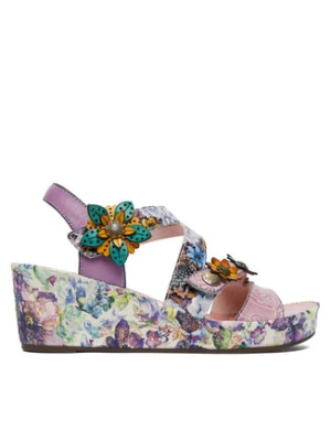 Laura Vita Sandały Facdiao 11 Fioletowy