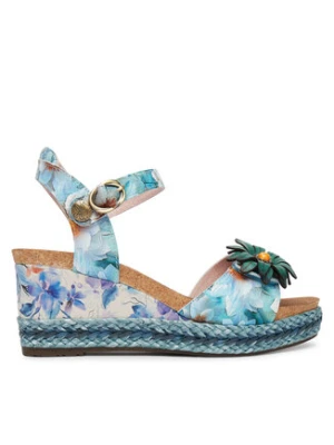 Laura Vita Sandały Facyo 75 Niebieski