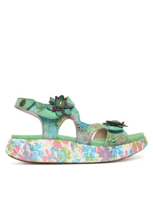 Laura Vita Sandały Nikito 03 Turkusowy