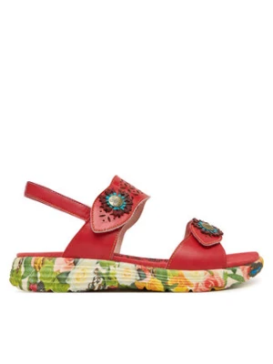 Laura Vita Sandały Sanao 53 Czerwony