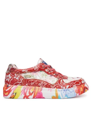 Laura Vita Sneakersy Soleno 03 Czerwony