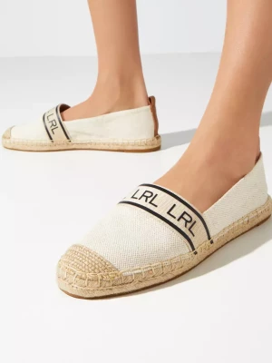 Lauren By Ralph Lauren Espadryle z lnianej tkaniny Caylee rozmiar