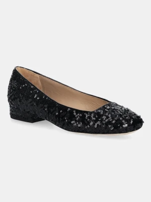 Lauren Ralph Lauren baleriny Emellie Bllt kolor czarny 802977878001