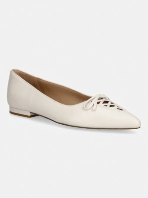 Lauren Ralph Lauren baleriny skórzane Londyn Lace Up