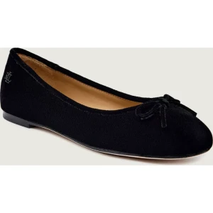 LAUREN RALPH LAUREN Baleriny VELVET-JAYNA III-FL-BAL | z dodatkiem skóry
