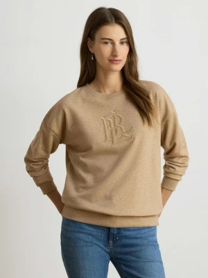 LAUREN RALPH LAUREN Bluza Kappy | Loose fit beżowy
