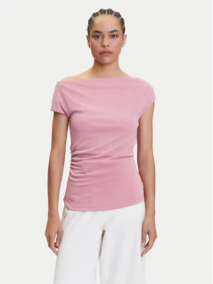 LAUREN RALPH LAUREN Bluzka 2,00964E+11 Różowy Slim Fit