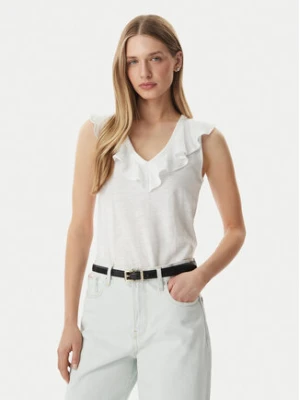 LAUREN RALPH LAUREN Bluzka 200P13315001 Biały Relaxed Fit