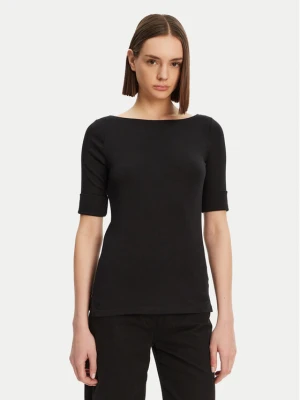 Lauren Ralph Lauren Bluzka Brs-Knits 200654963 Czarny Regular Fit