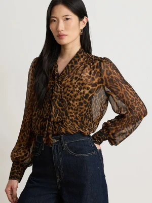 Lauren Ralph Lauren bluzka damska brązowy