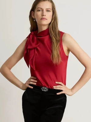 Lauren Ralph Lauren bluzka damska czerwony