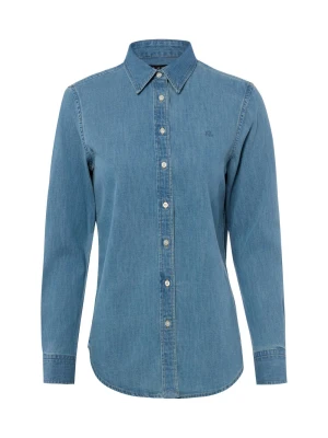 Lauren Ralph Lauren bluzka dżinsowa Kobiety Bawełna (100%) niebieski