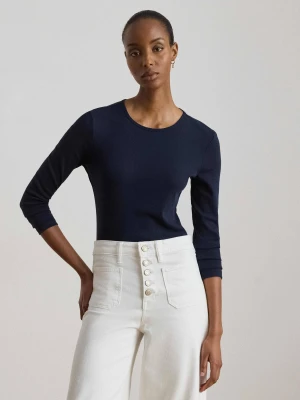 LAUREN RALPH LAUREN Bluzka Katharin | Slim Fit granatowy