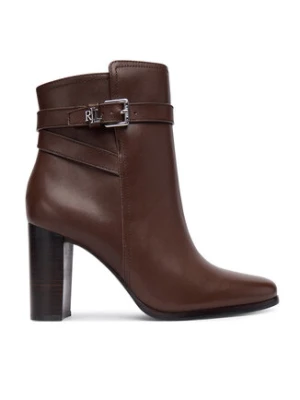 LAUREN RALPH LAUREN Botki 802974475002 Brązowy