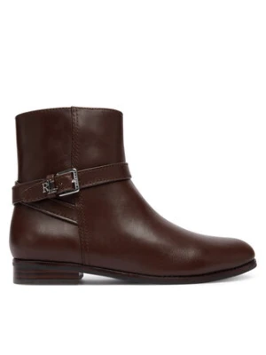 LAUREN RALPH LAUREN Botki Brooke II 802974382002 Brązowy