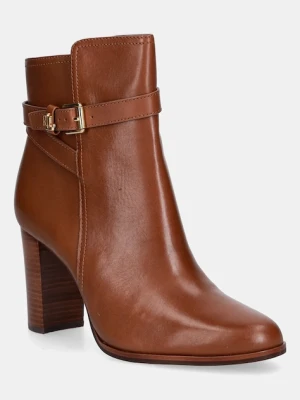 Lauren Ralph Lauren botki skórzane Brke Bt Hl 2