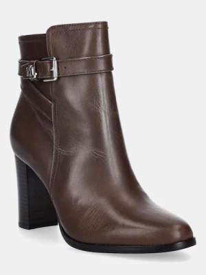 Lauren Ralph Lauren botki skórzane Brke Bt Hl 2
