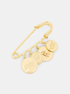 Lauren Ralph Lauren broszka damska metalowa SPRING 26 PINS