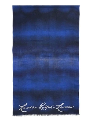 Lauren Ralph Lauren chusta damska kolor granatowy 454980727