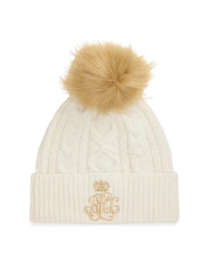 LAUREN RALPH LAUREN Czapka 454P04466001 Écru
