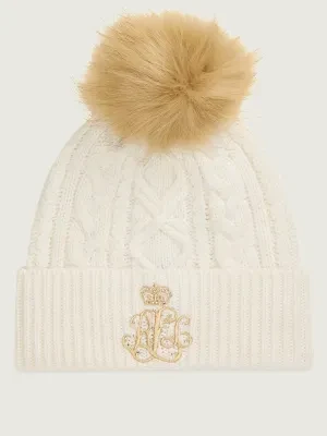 LAUREN RALPH LAUREN Czapka | z dodatkiem wełny