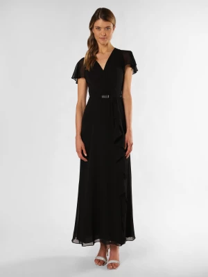 Lauren Ralph Lauren Damska sukienka wieczorowa Kobiety czarny jednolity,