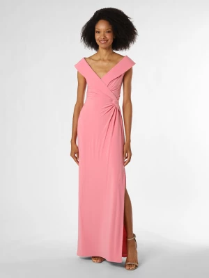Lauren Ralph Lauren Damska sukienka wieczorowa Kobiety różowy jednolity,