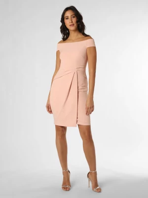 Lauren Ralph Lauren Damska sukienka wieczorowa Kobiety różowy jednolity,