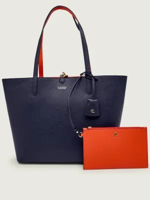 LAUREN RALPH LAUREN Dwustronna shopperka + saszetka