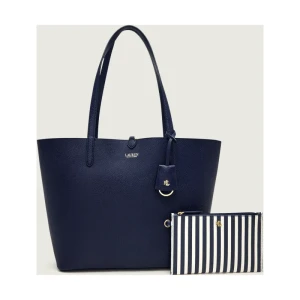LAUREN RALPH LAUREN Dwustronna shopperka + saszetka