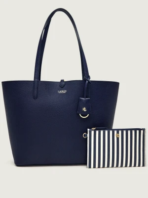 LAUREN RALPH LAUREN Dwustronna shopperka + saszetka