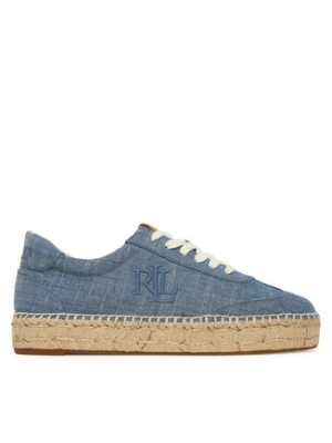 LAUREN RALPH LAUREN Espadryle 802P10497001 Niebieski