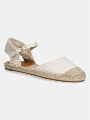 Lauren Ralph Lauren espadryle damskie Robby Flat beżowy