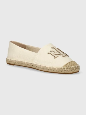Lauren Ralph Lauren espadryle damskie skórzane Cameryn