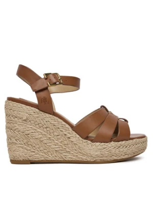 LAUREN RALPH LAUREN Espadryle Soffia 802953961001 Brązowy