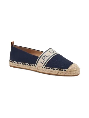 LAUREN RALPH LAUREN Espadryle | z dodatkiem skóry