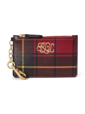 Lauren Ralph Lauren etui na kartę skórzane