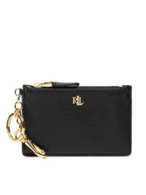 Lauren Ralph Lauren Etui na karty kredytowe Zip Card Cas 432876731002 Czarny