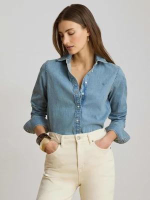 LAUREN RALPH LAUREN Jeansowa koszula | Regular Fit