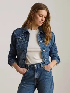 LAUREN RALPH LAUREN Jeansowa kurtka PAIZLEY | Regular Fit
