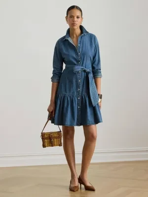 LAUREN RALPH LAUREN Jeansowa sukienka