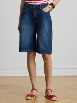 LAUREN RALPH LAUREN Jeansowe bermudy | Loose fit