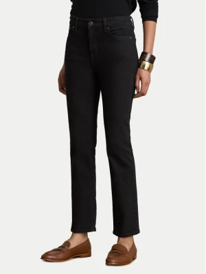 LAUREN RALPH LAUREN Jeansy 200B27741001 Czarny Straight Fit