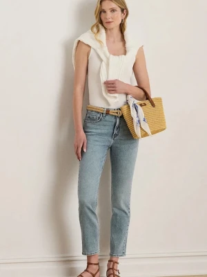 Lauren Ralph Lauren jeansy damskie high waist 200971082