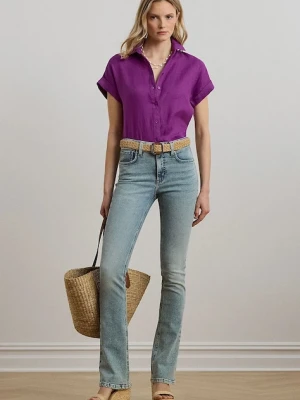 Lauren Ralph Lauren jeansy damskie high waist 200971083