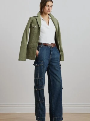 Lauren Ralph Lauren jeansy damskie kolor niebieski 200963880