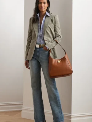 Lauren Ralph Lauren jeansy damskie kolor niebieski 200979253