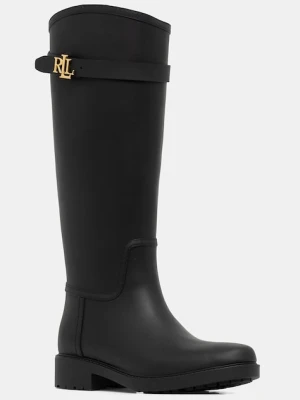 Lauren Ralph Lauren kalosze Portiah damskie kolor czarny 802980678001